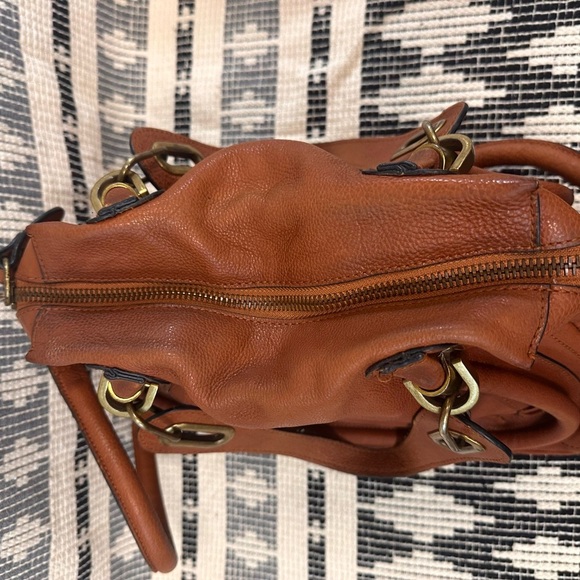 Chloe Brown Leather Shoulder Bag - Picture 9 of 14